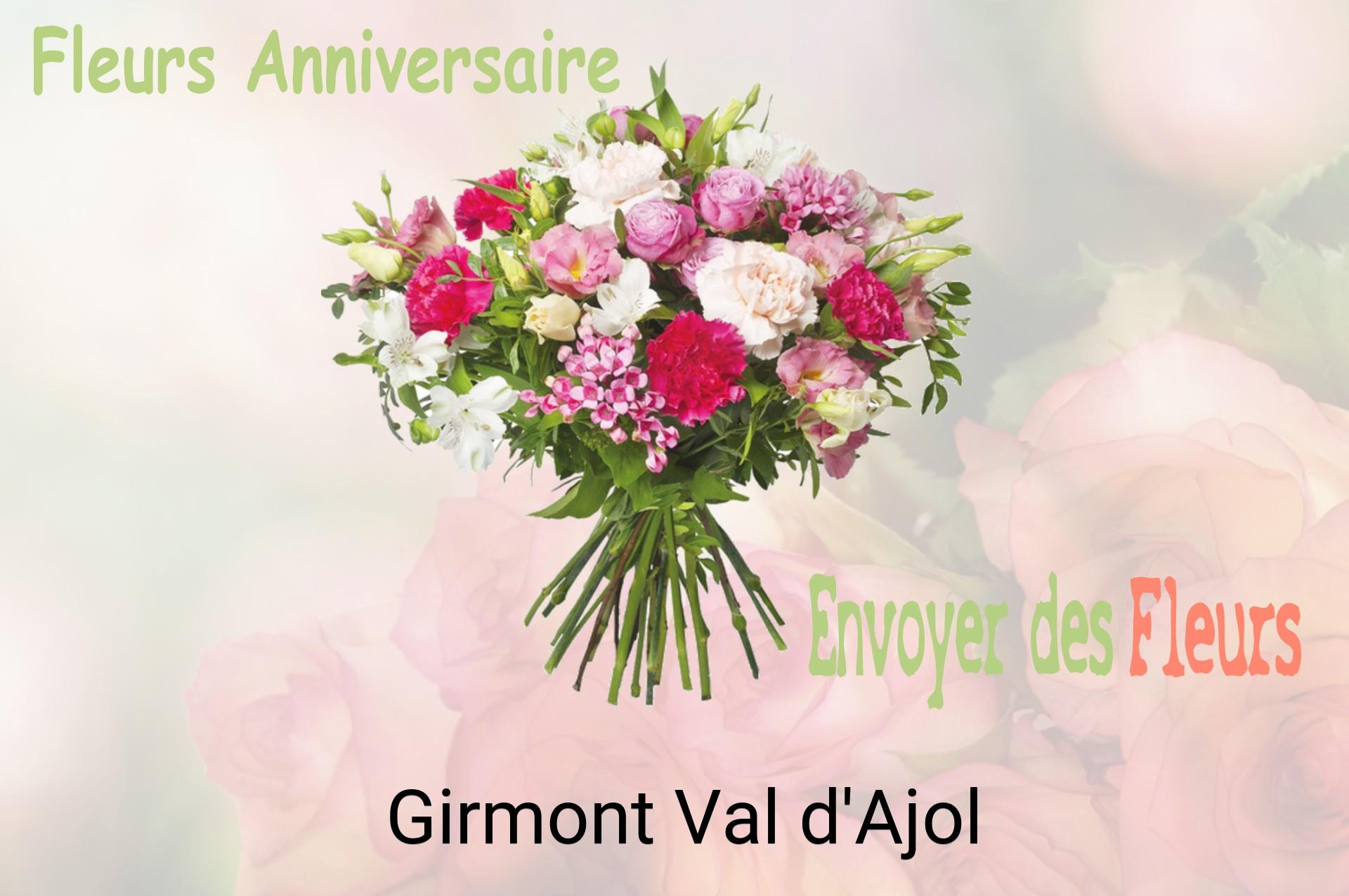 Bouquet de fleurs d’anniversaire livré à Girmont-Val-d'Ajol