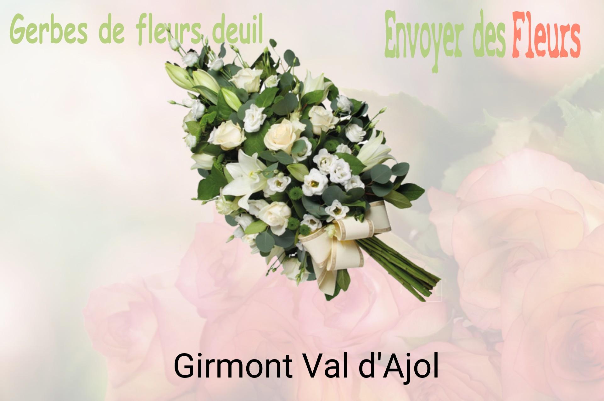 Gerbe de fleurs de deuil livrée à Girmont-Val-d'Ajol